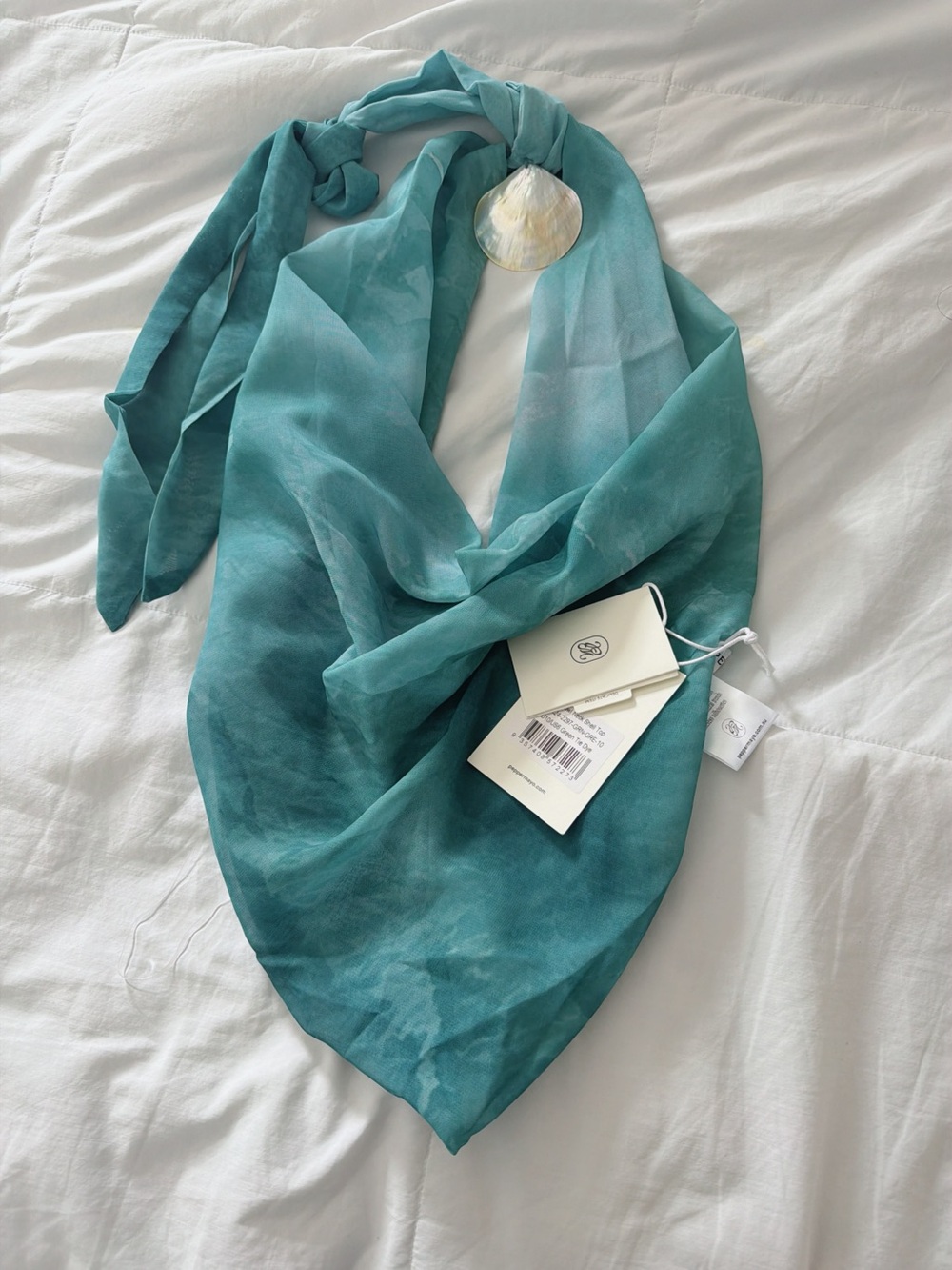 Peppermayo Teal-Green Lightweight Top - Picture 3 of 6